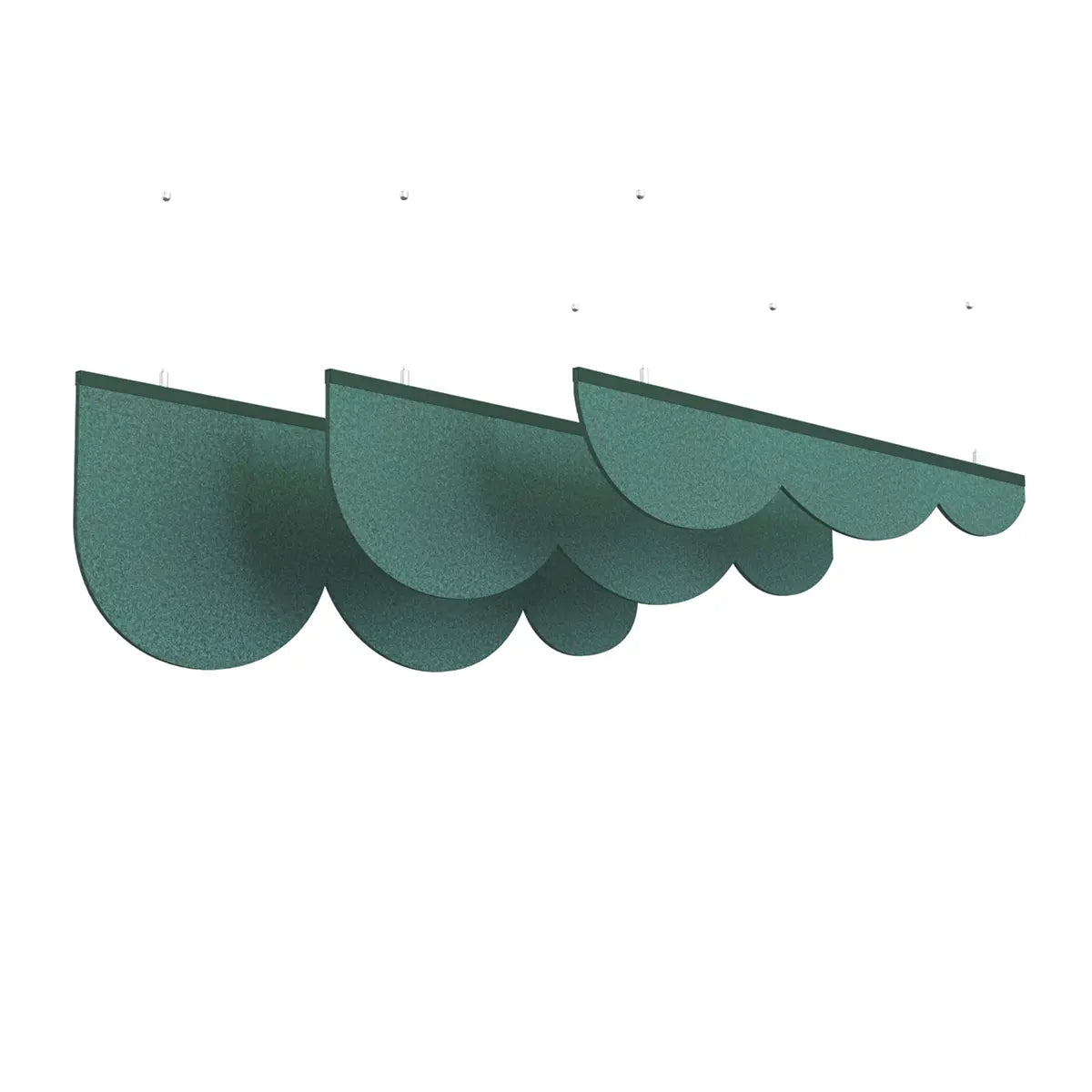 Felt Ceiling Acoustic Baffles - CLOUD colour swatch on white background DecorMania UK